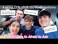 Download Lagu Asking COLLEGE GUYS Questions Girls are too Afraid to Ask! (Part 2)