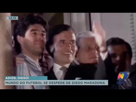 BG Esporte: Mundo do futebol se despede de Diego Maradona
