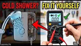 electric shower repair top 5 faults u0026 fixes no hot water leaking no power cold 