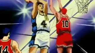 أقوى لقطة لحسان وهو يتصدى لساحقة سامر سلام دانك 