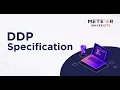 DDP Specification Meteor 101 Fundamentals
