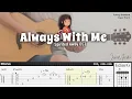 Download Lagu Always with Me (Spirited Away OST) | Fingerstyle Guitar | TAB + Chords + Lyrics