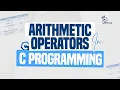 C Programming Arithmetic Operators Explained Animated Beginner Friendly