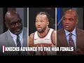 Knicks vs Cavaliers REACTION New York advances to first NBA Finals in 27 YEARS Inside the NBA
