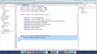 Java Pixel Paint 5 Set Options Location
