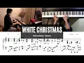 Download Lagu White Christmas - Jazzy Christmas Carol Piano Cover with Transcribed Sheet Music