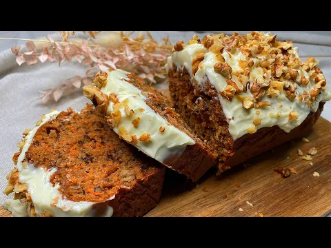 Download MP3 This carrot cake is so easy to make that I make it three times a week!