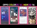 Oppo ColorOS 16 Android 16 Update : Beta 1 New Features🔥 Oppo New Update Release