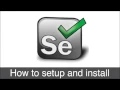 How to setup Selenium