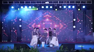 onappattin thalam thullum kids group dance confident atik onam fest 2023