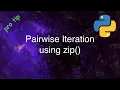 Python Tips and Tricks Some zip Magic
