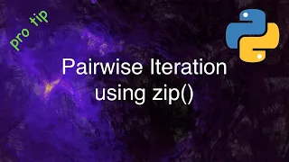 Python Tips and Tricks Some zip Magic