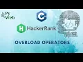 40 Overload Operators C HackerRank Solutions