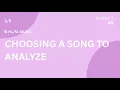 Choosing a Song to Analyze - IB Music 2025
