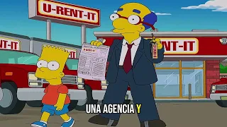 Bart Disfraza a Milhouse de Adulto y Descubre sus Ventajas | LOS SIMPSONS