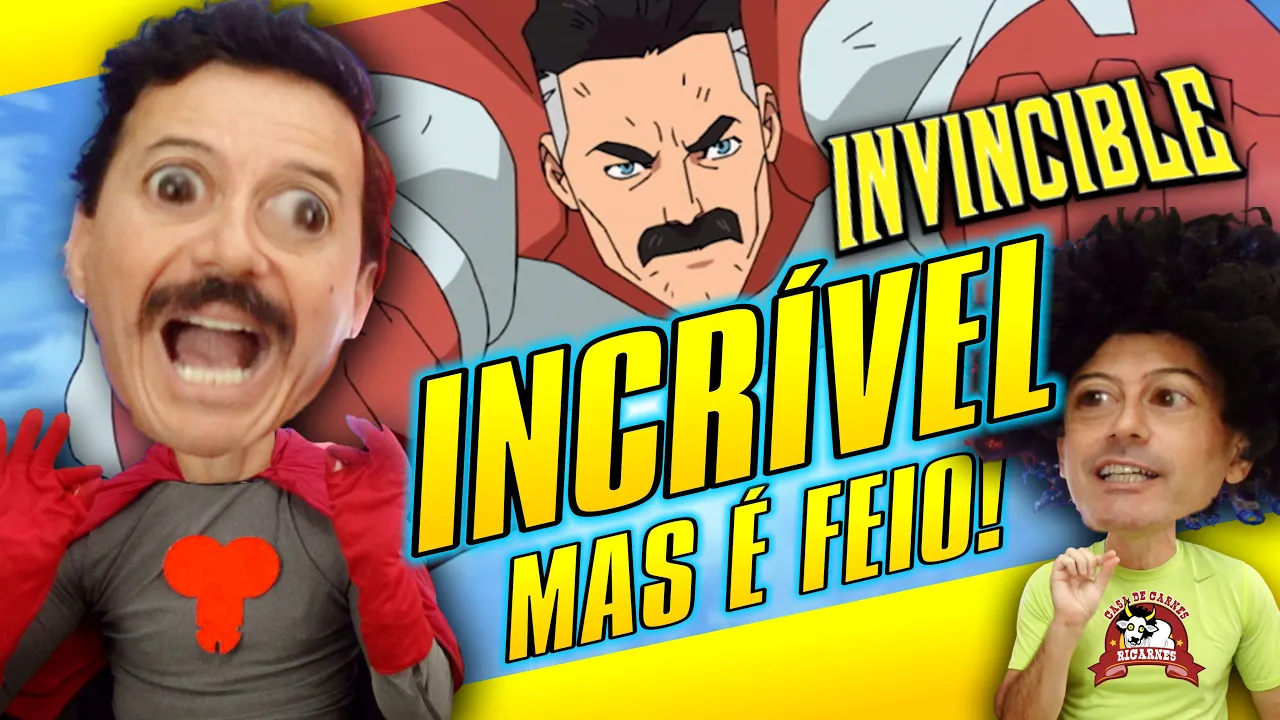 INVENCÍVEL é INCRÍVEL, MAS É FEIO ???? Irmãos Piologo Filmes - Amazon Prime - Invencible