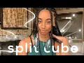 how to do a split cube on star super easy