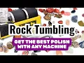 Rock Tumbling 101 - Beginner s guide to polish rocks with any rock tumbler