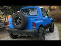 Tracker turned into a mini pickup truck