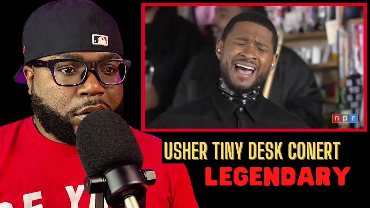 Ushers AMAZING Tiny Desk Concert (REACTION)