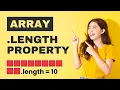 array length property in javascript English Javascript Full Course