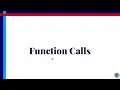 Computing 1 Chapter 4 - Functions