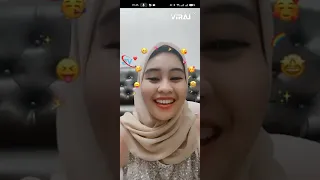 bigo dara aulya cantik dengan pakaian tertutup