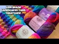 YARN SWATCH TIME - Lion Brand Landscape Yarn