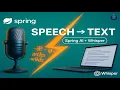 Speech to Text using Spring AI Open AI Whisper CODEwithROY CH 04