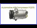 REVIEW 2026 Automotive Compressor FG275 ESSENTIAL details