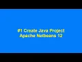 Create Java Web Project - Apache NetBeans 12