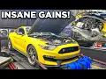 MORE BOOST ESS Supercharged Shelby GT350 Makes INSANE HP GAINS On The Dyno