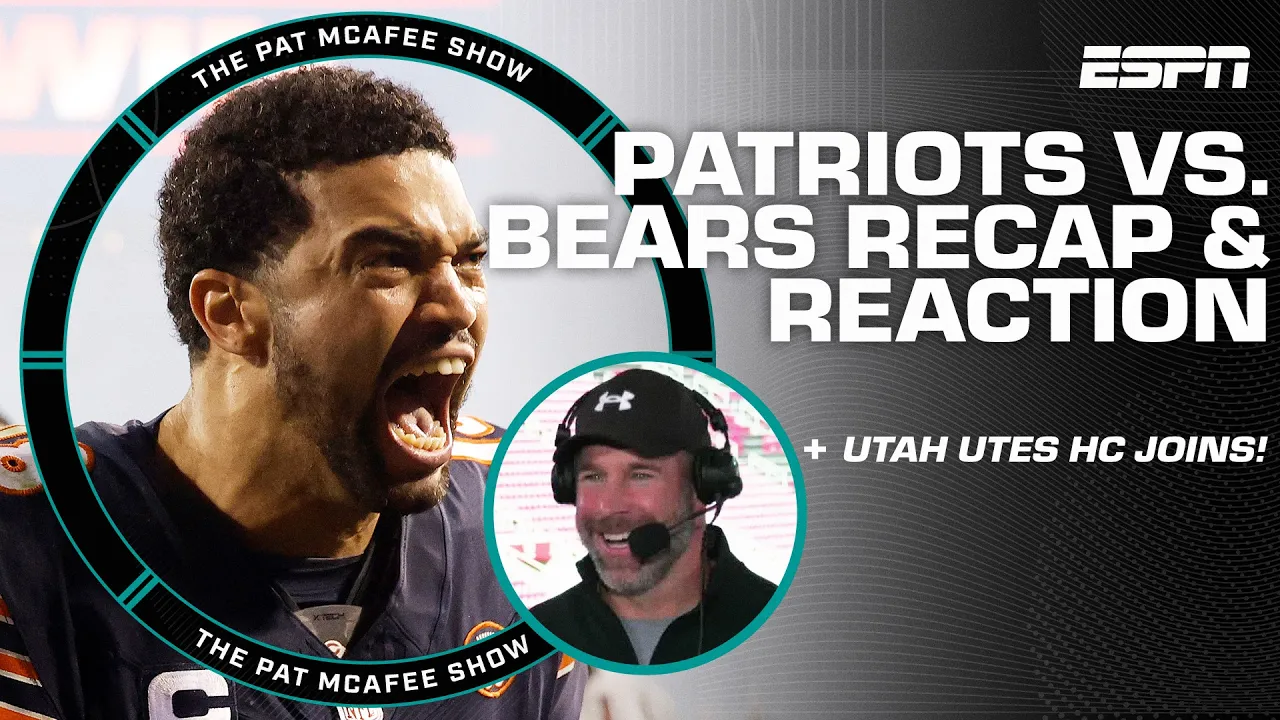 Patriots vs. Bears takeaways 🏈 + Week 7 picks & Morgan Scalley on love for Utes ❤️ | Best of McAfee
