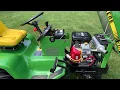 Deere 318 Briggs Vanguard 23 swap