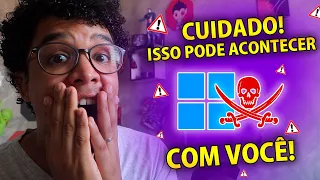 CUIDADO COM O WINDOWS CRACKEADO! | WINDOWS ORIGINAL VS PIRATA: TEM DIFERENÇA?