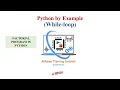 8 Factorial Program in Python using While Loop Python in Hindi