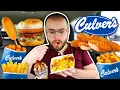 I Only Ate Culver s for 24 HOURS CHALLENGE