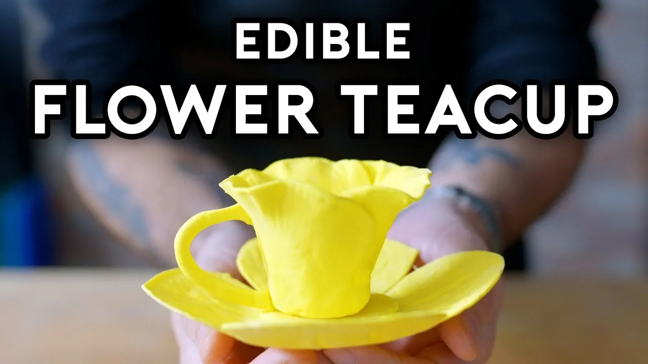 Binging with Babish: Edible Flower Teacup from Willy Wonka and the Chocolate Factory