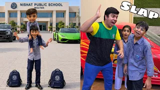 Waleed Ne Tali ko Slap Laga Di School Sa Bhaag Na Phr 😨