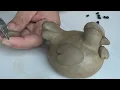 MOST SIMPLE WAY to make chicken out of CLAY