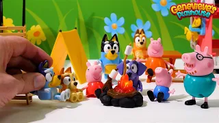 Best Bluey Toy Learning Videos for Kids - Bluey Goes Camping, Gets a new Student, and Playground!