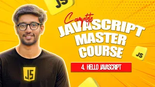Hello World JS Run Javascript in VS Code Chrome Browser Javascript Master Course in Hindi