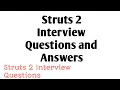 Struts 2 Interview Questions and Answers