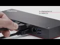 ThinkPad Thunderbolt 3 Dock Gen 2 Product Tour