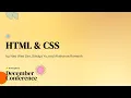 HTML CSS - Workshop Playback BuildingBloCS 2024