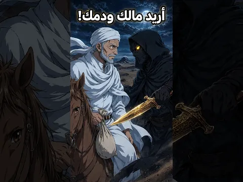 أريد مالك ودمك! فأرسل الله ملك من السماء الرابعة | قصة الرجل الصالح واللص