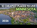 10 Cheapest places to live in Minnesota 2026 - Living in Minnesota