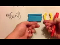 14 - The Distributive Property using Algebra Tiles