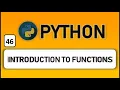 Introduction to user defined functions