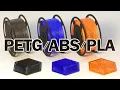 Lagu The Beginner’s Filament Face-Off: PLA vs. ABS vs. PETG.